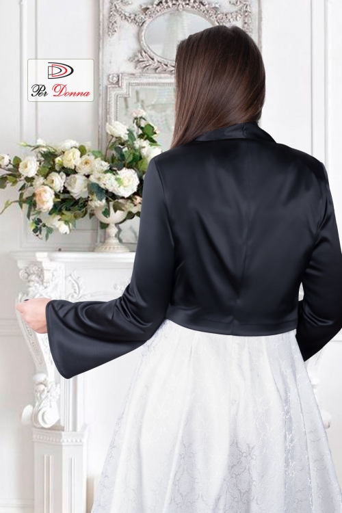 EN STOCK -BOLERO DE Tafetán ELÁSTICO AL POR MAYOR - BRENDA M22930